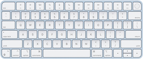 Apple Magic Keyboard With Touch ID (A2449) - Blue, C - CeX (IN